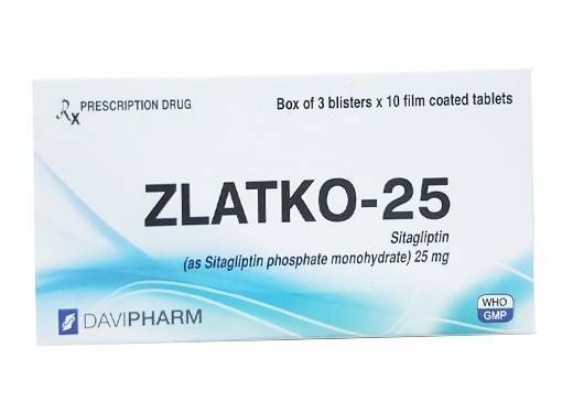 Thuốc Zlatko 25 chuyên biệt dành cho bệnh nhân đái tháo đường tuýp 2